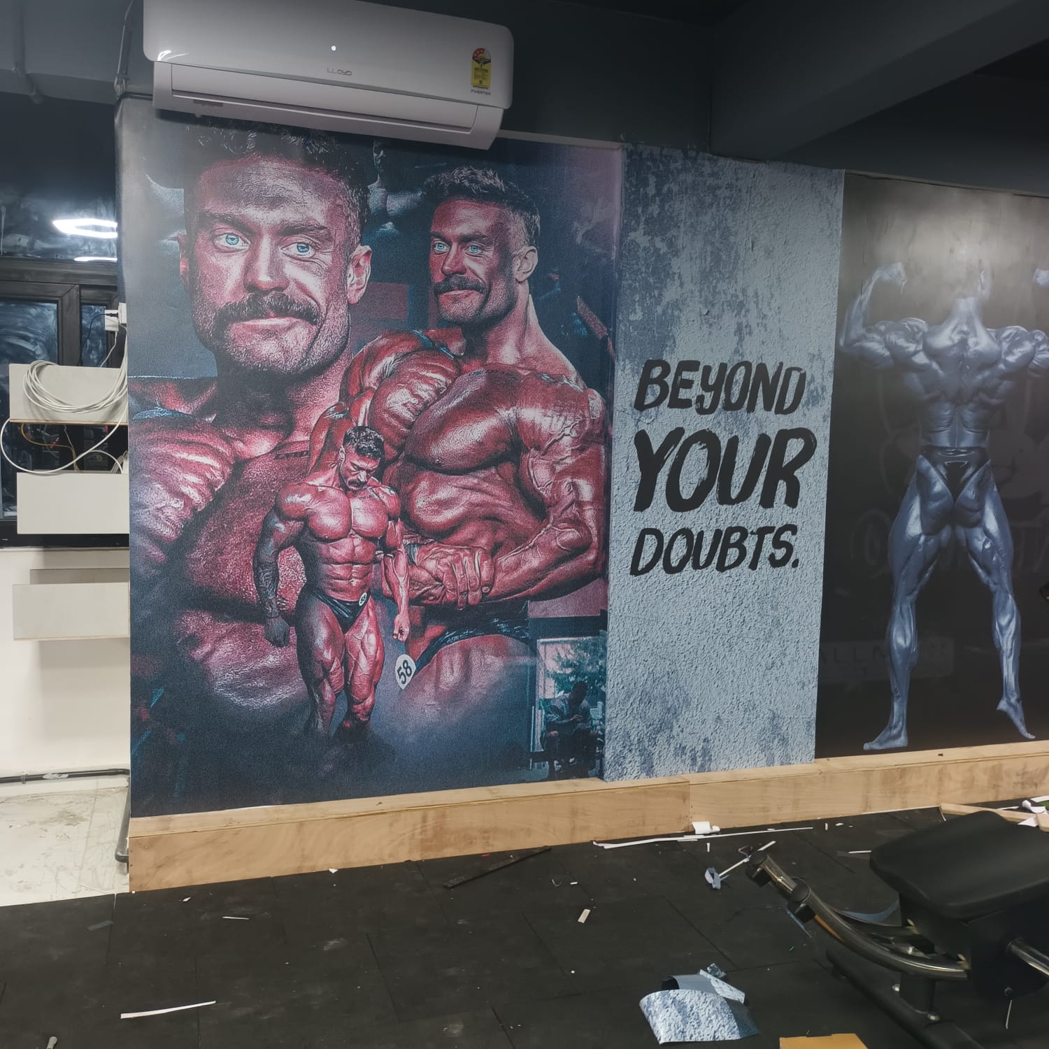Custom character mural wall printing Bangalore