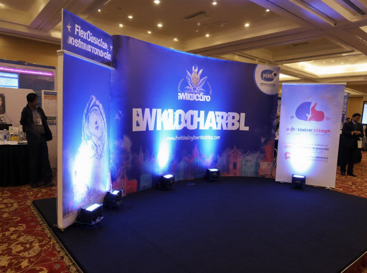 Outdoor event backdrop flex banner Bangalore