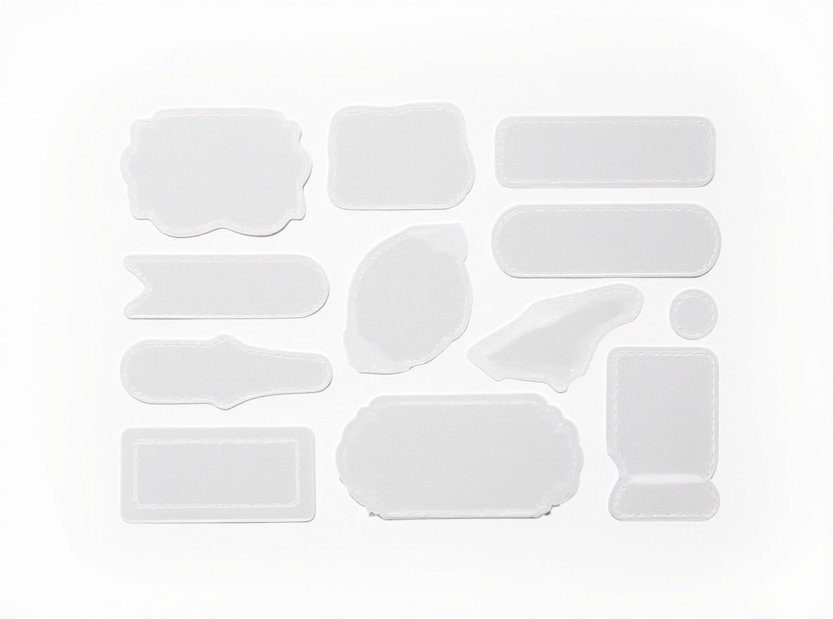 Die-cut transparent custom stickers printing Bangalore